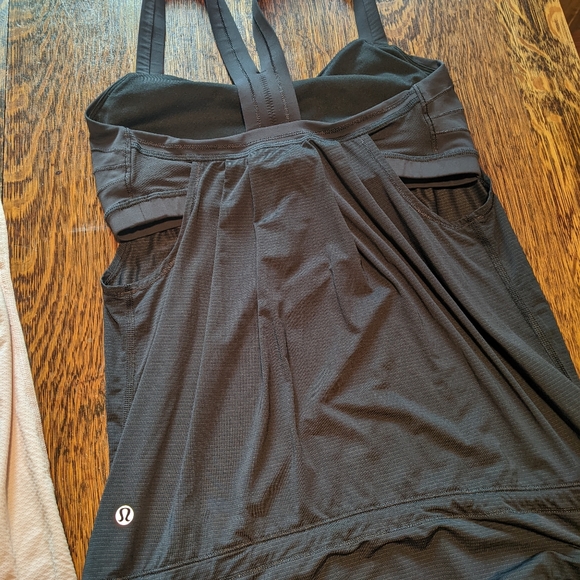 Two Lululemon Tanks with Bra Lot - Picture 12 of 16